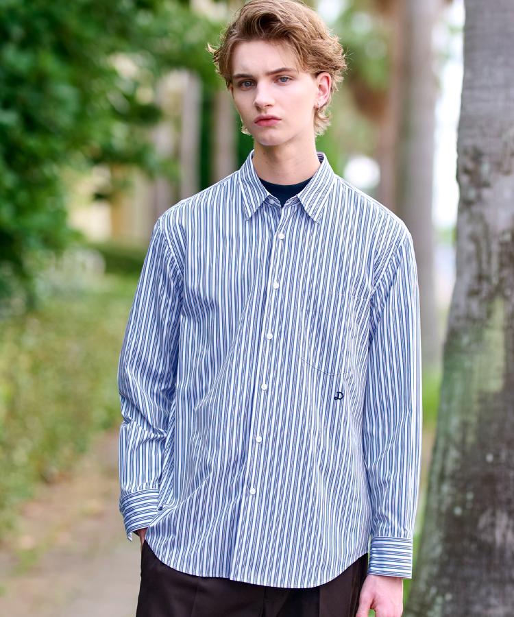 【美品】SHIPS × THOMAS MASON ストライプ　ドレスシャツ THOMAS MASON ストライプシャツ SHIPS×THOMASMASON - メルカリ