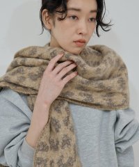 GALLARDAGALANTE/レオパードジャガードストール/508425574