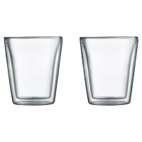 boduｍ/ボダム bodum グラス ダブルウォールグラス 2点セット 200ml 軽量 保温 保冷 CANTEEN クリア 10109－10 【返品不可商品】/508425579