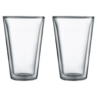 boduｍ/ボダム bodum グラス ダブルウォールグラス 2点セット 400ml 軽量 保温 保冷 CANTEEN クリア 10110－10 【返品不可商品】/508425580