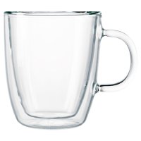 boduｍ/ボダム bodum マグカップ ダブルウォールマグ 2点セット 300ml 軽量 保温 保冷 BISTRO クリア 10604－10 【返品不可商品】/508425584