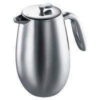 boduｍ/ボダム bodum コーヒーメーカー フレンチプレス 1000ml ステンレス 8カップ用 食洗機対応 ダブルウォール COLUMBIA シルバー 1308－1/508425591