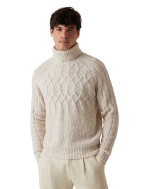 GUESS/ゲス GUESS JEMMY Tn Mixed Stitch Sweater/508425788