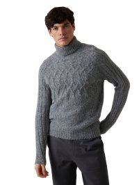 GUESS/ゲス GUESS JEMMY Tn Mixed Stitch Sweater/508425788