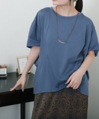 libelle more/リベル モア libelle more 〈接触冷感〉バイオシルケット肩切替ドルマンプルオーバー/508425973
