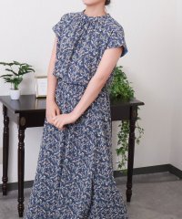 libelle more/リベル モア libelle more 花柄フレンチスリーブワンピース/508425976