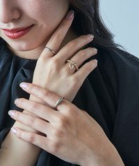 MAGASIN DE MODE Chou Chou/マガジンデモードシュシュ MAGASIN DE MODE Chou Chou リング Combination Metal ニッケルフリー メタル ハイフン ボー/508425983