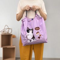SneepDip/スニープディップ SneepDip 【7264】キャット刺繍エコバッグ/508426003