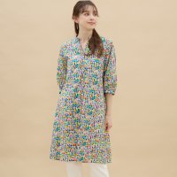 AL･DI･LA/アルディラ AL・DI・LA 5分袖ロングブラウス/508426014
