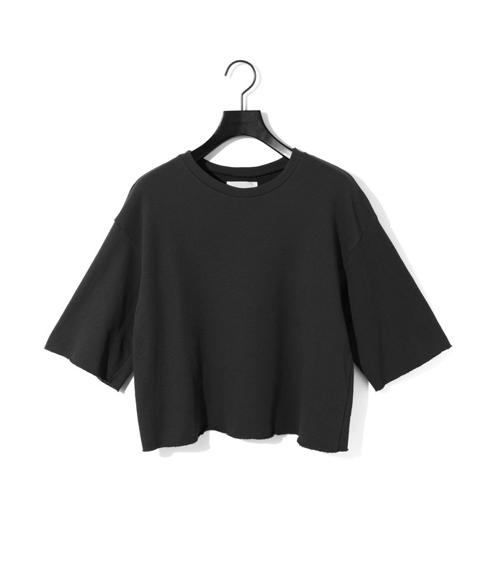 MIDIUMISOLID for Ladies スウェットショートプルオーバー