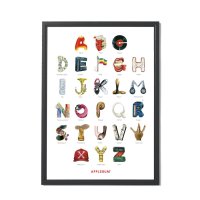 APPLEBUM/アップルバム APPLEBUM “アルファベット” A1 ポスター（“Alphabet” A1 Poster）/508426351