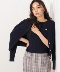 N Natural Beauty Basic/メタルボタンケーブルアンサンブル/508389338