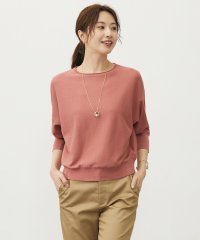 J.PRESS LADIES（LARGE SIZE）/【WEB限定カラーあり・洗える】COTTON POLYESTER ドルマンスリーブ ニット/508426583