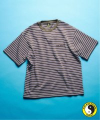 417 EDIFICE/T&C / タウン&カントリー 417別注 マルチボーダー Tシャツ/508426738