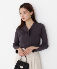 PROPORTION BODY DRESSING/パールリングボウタイニット/508428564