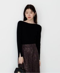 PROPORTION BODY DRESSING/変わり編みリブニット/508428565