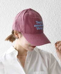 SHIPS any WOMEN/VARZAR: レタリング 刺繍 ボール キャップ/507840072
