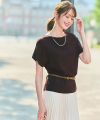 anySiS/【接触冷感・UVカット・洗える】ビューティクール フレンチ ニットＴ/508148562