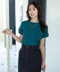 anySiS/【接触冷感・UVカット・洗える】ビューティクール フレンチ ニットＴ/508148562