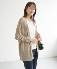 ikka/シアーフライスドルマンカーディガン/508213456