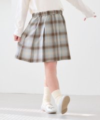 ROPE' PICNIC　KIDS/【KIDS/キッズ】インパンツ付きオンブレチェックプリーツスカート/リンクコーデ/508415964
