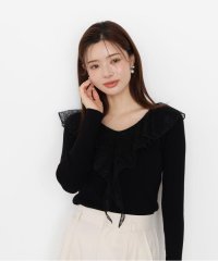 PROPORTION BODY DRESSING/レースフリルニット/508429946