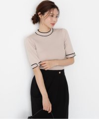 PROPORTION BODY DRESSING/リボンスリーブ配色ニット/508429947