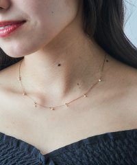 MAGASIN DE MODE Chou Chou/マガジンデモードシュシュ MAGASIN DE MODE Chou Chou ネックレス ステンレス メタル 淡水パール ミニ 超極細 チェーン マグネット プ/508430137