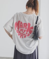 MAC HOUSE/マックハウス Mac－House バックプリントTシャツ/508430207