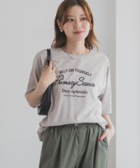 MAC HOUSE/マックハウス Mac－House メッセージ刺繍Tシャツ/508430209