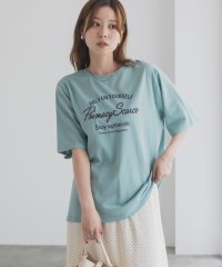 MAC HOUSE/マックハウス Mac－House メッセージ刺繍Tシャツ/508430209