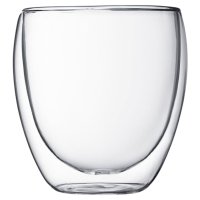 boduｍ/ボダム bodum グラス コップ ダブルウォールグラス 2点セット 250ml 耐熱 ガラス 保温 保冷 PAVINA クリア 4558－10 【返品不可商品/508430220