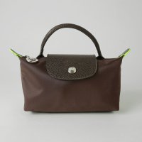 Longchamp/ロンシャン LONGCHAMP ポーチ ル プリアージュ グリーン ハンドル付きポーチ 34175 919 002 MOKA/508430260
