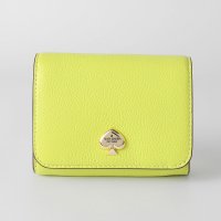 kate spade new york/ケイトスペードニューヨーク kate spade new york 2つ折り財布 ケイラ スモールL ジップウォレット KK056 302 LIME SLUSH/508430309