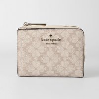 kate spade new york/ケイトスペードニューヨーク kate spade new york 2つ折り財布 スペード フラワー スモールL ジップウォレット KK894 250 DARK/508430311
