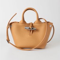 Longchamp/ロンシャン LONGCHAMP ショルダーバッグ ル ロゾ トップハンドルバッグ XSサイズ 10278 HFP 371 WALNUT/508430321