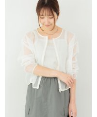 Te chichi TERRASSE/テチチ テラス Te chichi TERRASSE メッシュノーカラーブルゾン/508430668