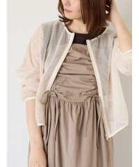 Te chichi TERRASSE/テチチ テラス Te chichi TERRASSE メッシュノーカラーブルゾン/508430668