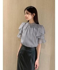 SNIDEL/Sustainableオーガンシースルーブラウス/508430835
