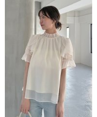 SNIDEL/Sustainableオーガンシースルーブラウス/508430835