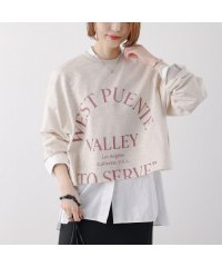 CHIGNON/シニヨン CHIGNON CHIGNON カットソー 8454－100KK カットオフ ロゴ/508430873