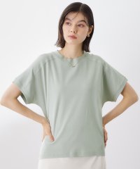 THE SHOP TK(Women)/ザ ショップ ティーケー (ウィメン) THE SHOP TK(Women) 汗染み防止リブ付きフレンチ袖Tee/508430887
