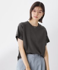 THE SHOP TK(Women)/ザ ショップ ティーケー (ウィメン) THE SHOP TK(Women) 汗染み防止リブ付きフレンチ袖Tee/508430887