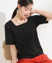 SHOO・LA・RUE/シューラルー SHOO・LA・RUE 【SHOO ICE／前後2WAY】ひんやりテレコ 2WAYネックTシャツ/508430889