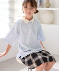 ROPE' PICNIC　KIDS/【接触冷感・吸水速乾】【UNISEX】衿付きカレッジトップス/508431168