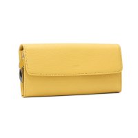 COMME CA/コムサ COMME CA 長財布 レディース 財布 ブランド 本革 大容量 フラップ ロングウォレット サイフ 無地 小銭入れ 仕切り 2室 おしゃれ シンプル/508431422