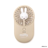NOBRAND/ノーブランド no brand 180日保証 ハンディファン ブランド miffy ミッフィー 可愛い かわいい 薄型 コンパクト USB 充電式 コードレス /508431425