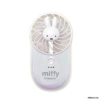 NOBRAND/ノーブランド no brand 180日保証 ハンディファン ブランド miffy ミッフィー 可愛い かわいい 薄型 コンパクト USB 充電式 コードレス /508431425