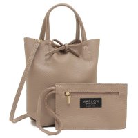 MARLON FIRENZE/マーロンフィレンツェ MARLON FIRENZE ハンドバッグ ショルダーバッグ ベージュ レディース MARLON BS0190 D07/508431509