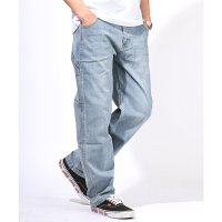 LUXSTYLE/ラグスタイル LUXSTYLE ワイドペインターストレッチデニムパンツ/ワイドパンツ メンズ ワークパンツ ストレッチデニム ユニセックス ワークテイスト ハン/508431675